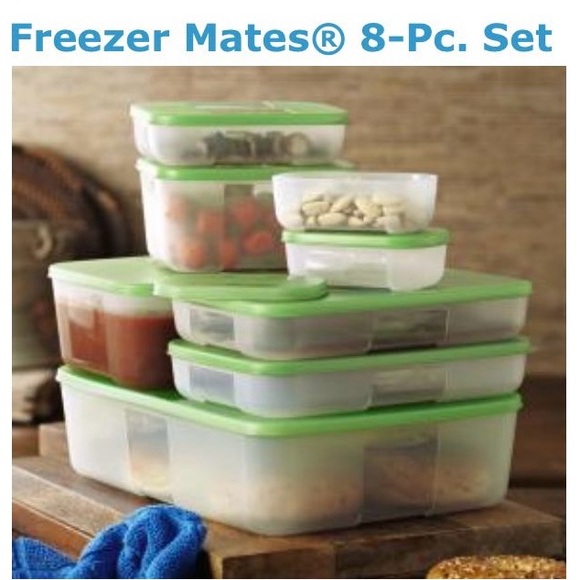 Green Food Storage Container Set - Picture 2 of 2